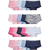 Fruit of the Loom girls Cotton Boyshort Underwear