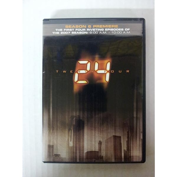 Amazon.com: 24 - TWENTY FOUR - Season 8 (SEASONS Compact Box) DVD
