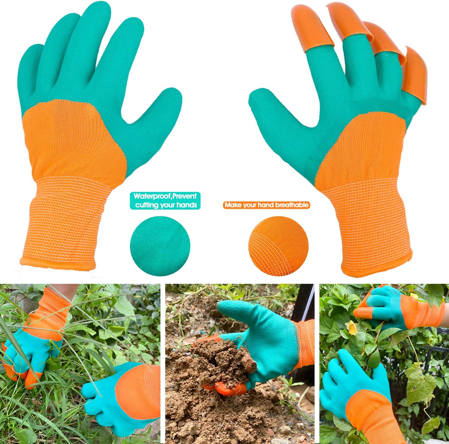 TYHJOY Gardening Tools Set, 4 Pack Heavy Duty Aluminum Transplant Trowel, Cultivator Hand Rake, Shovels Garden Tools and Gloves Set, Garden Gifts for Men Women : Garden & Outdoor