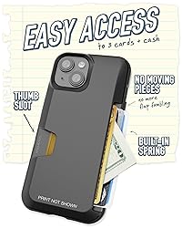 Smartish iPhone 15 Wallet Case - Wallet Slayer