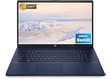 HP 17 Inch Laptop, 17.3" Full HD 1920x1080 IPS Screen, Intel Celeron N4120 Processor, 16GB RAM, 512GB SSD, Windows 11 Home, B