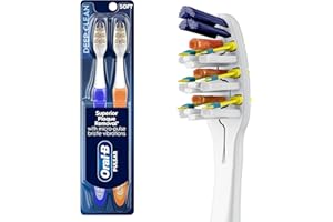 PROCTER & GAMBLE Oral-B Pro-Health Pulsar Battery Toothbrush, Soft, Blue , 2 Count (Pack of 1)