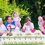 PIXHOTUL Jungle Safari Tablecloths 4 Pack 130 x 220cm Plastic Kids Party view 7