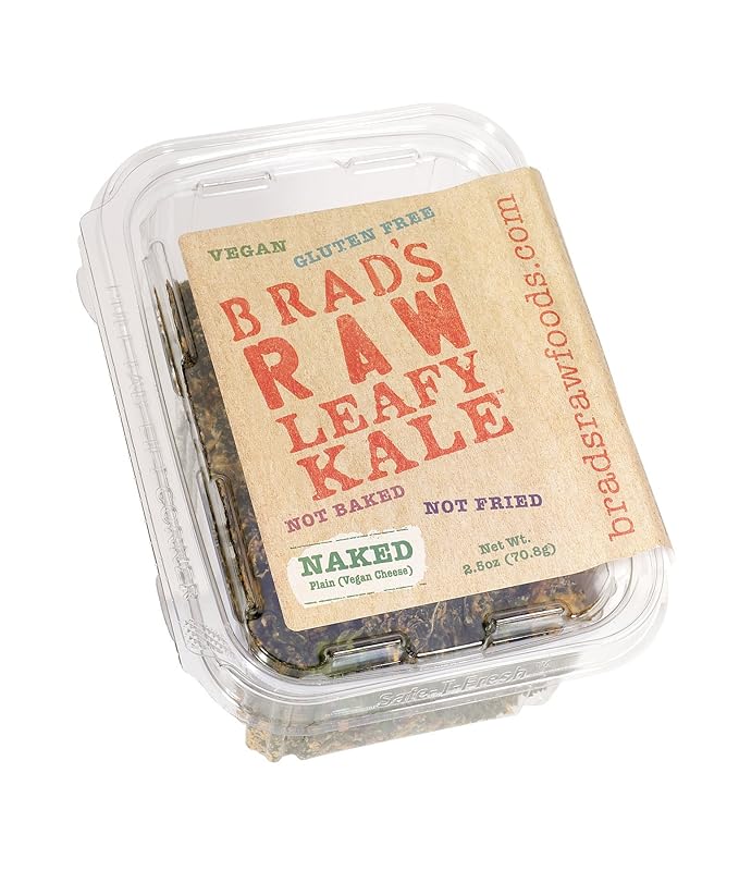 BRADS RAW CHIP KALE LEFY NAKED, 2.5 OZ Canned And Jarred