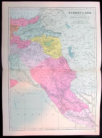 Amazon Com Armenia Turkey In Asia Syria Aleppo Jordan Arabia