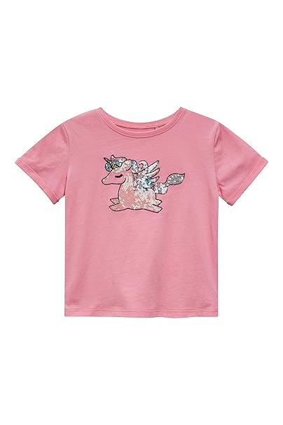 maglietta unicorno paillettes
