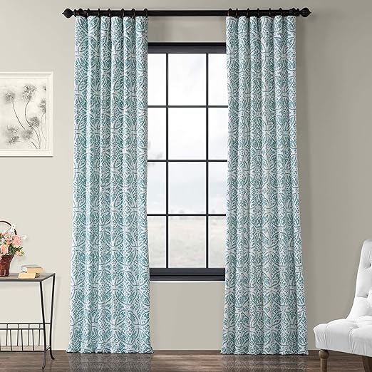 Amazon Com Hpd Half Price Drapes Prtw D45b 108 Printed Cotton