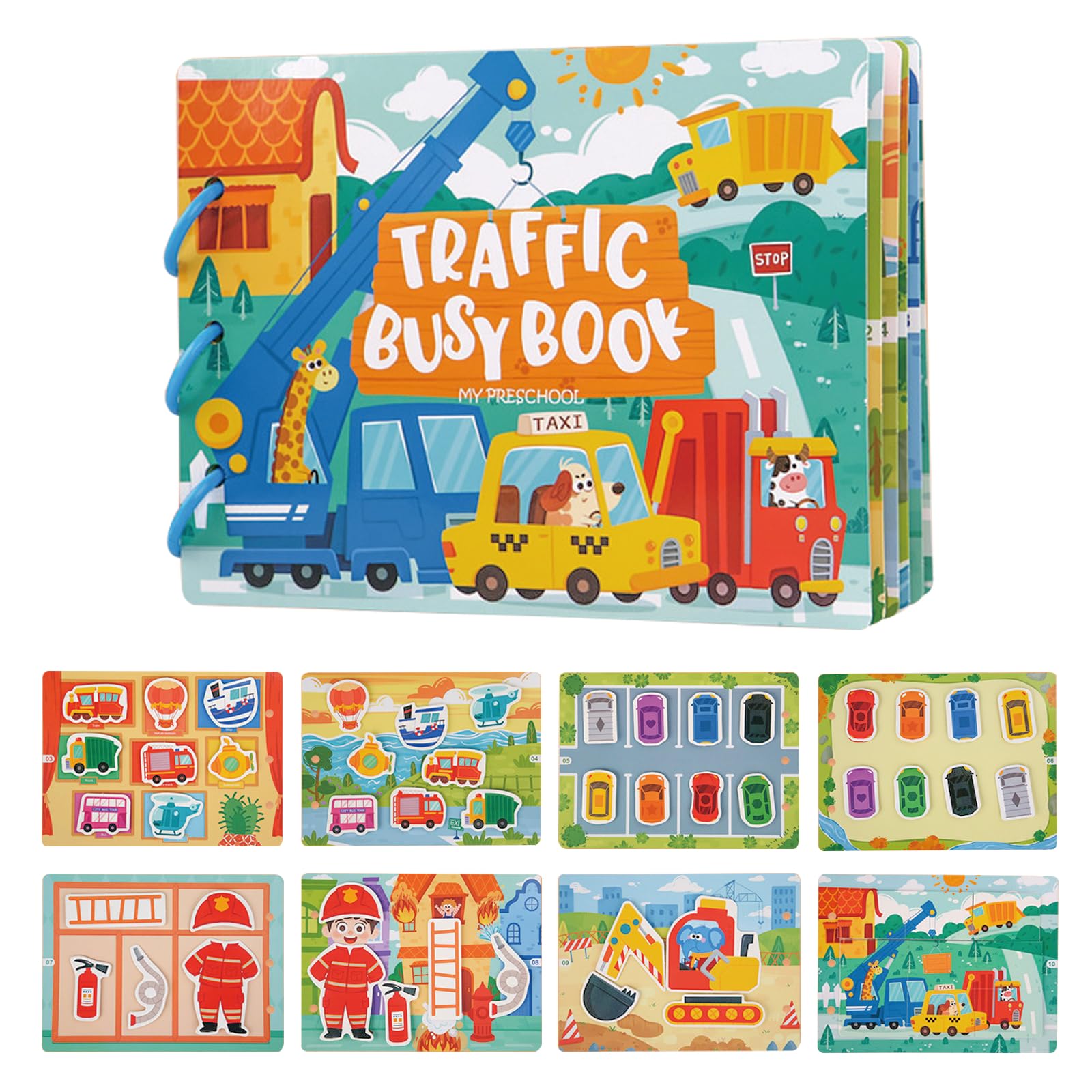 Dr. MUYAยฎ Montessori Toy for 1 2 3 Years, Toddler Toys, Busy Book, Toy for 2 Year Old Girls, Early Development & Activity Toys, Toddler Activity Book, Gift for Boys Aged 1โ3 Years