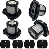 ZXBTidyh 4 Pack 2284W 2390A Vacuum Replacement For Bissell Pet Hair Eraser Lithium Ion Hand Vacuum 2284W 2390 2389 2390A. Compare to Parts # 1614212 1614203 1614204(4 Mesh Filters + 4 Foam Filters)