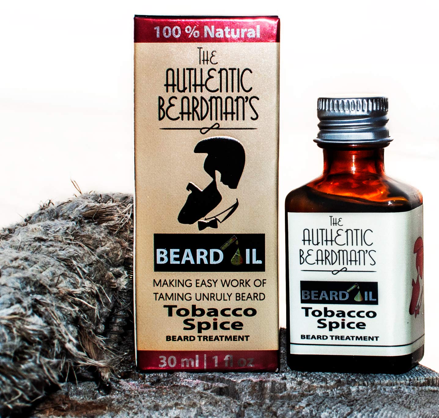 The Authentic Beardman's Signature Beard Oils (Tobacco)