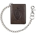 Dickies Men's Leather Trifold Wallet