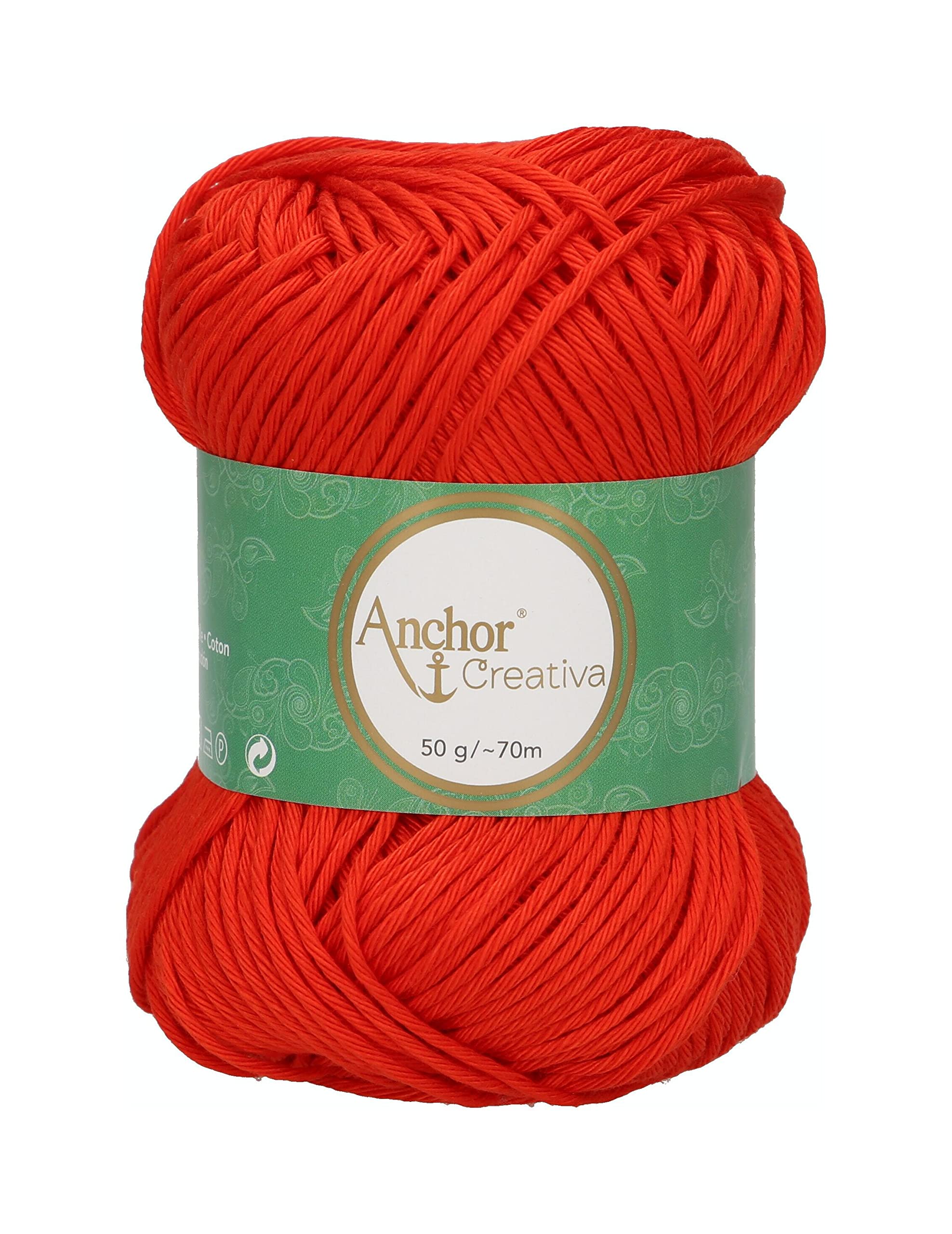 ANCHOR Creativa, Thickness: 8, Packaging: 50G, Running Length: 70M 390 Crochet Threads