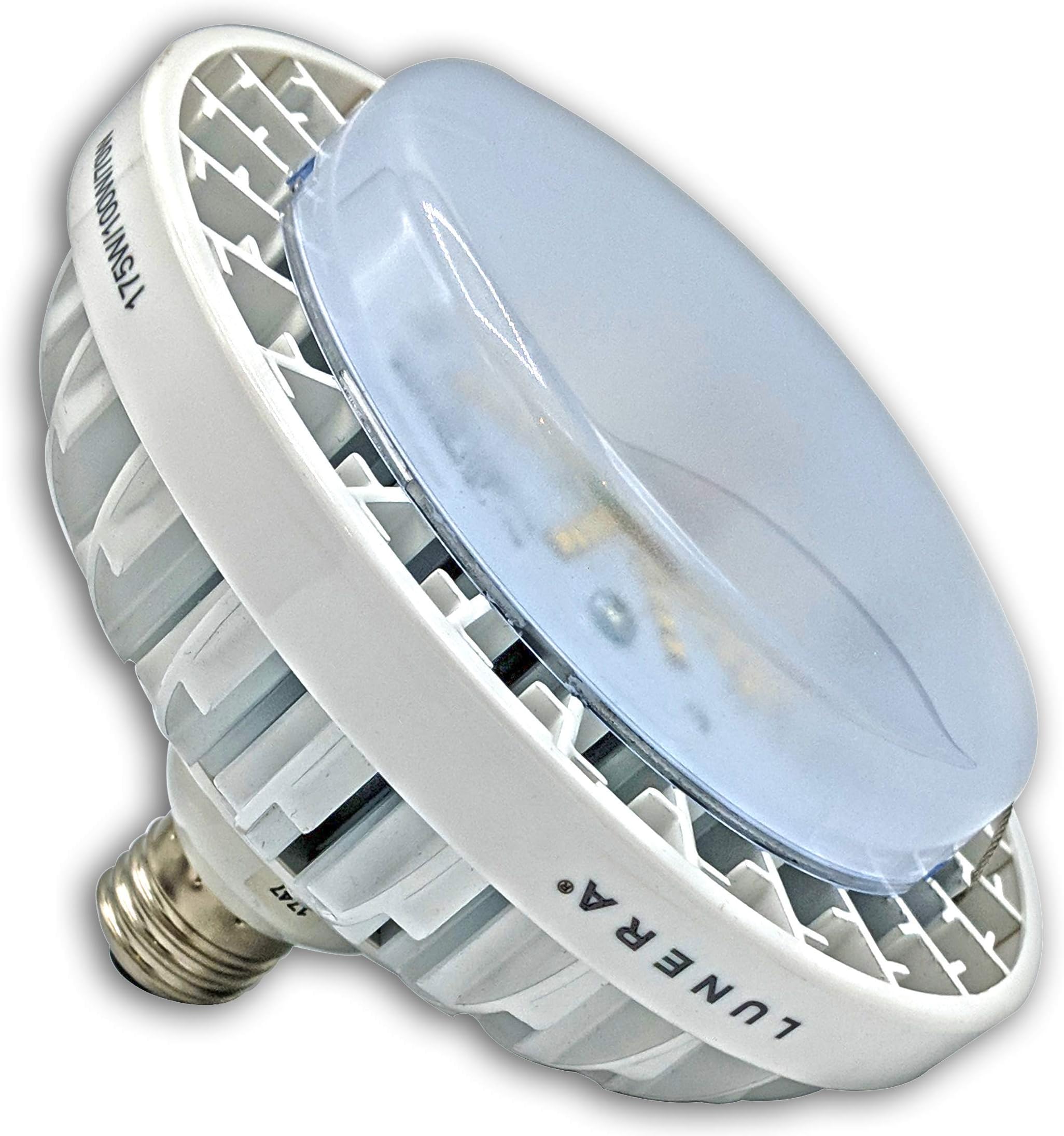 Lunera Susan Lamp, 5000K LED Screw-in High Bulb Retrofit Replacement for 70W/100W/175W Metal Halides, E26 Standard Screw-in Base, Vertical Moun