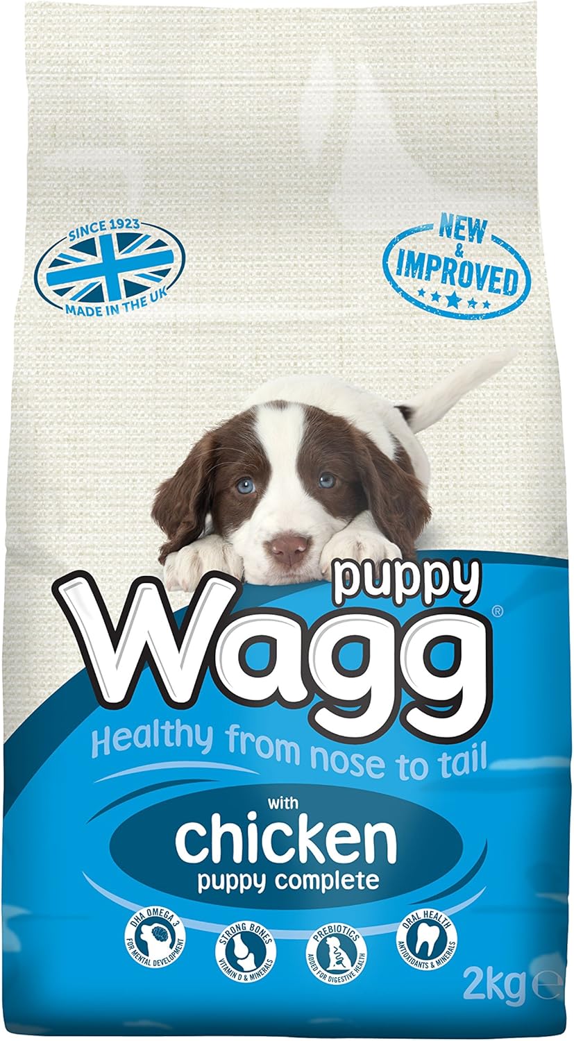 Wagg Complete Puppy Food Dry Mix, 2kg Amazon.co.uk Prime Pantry