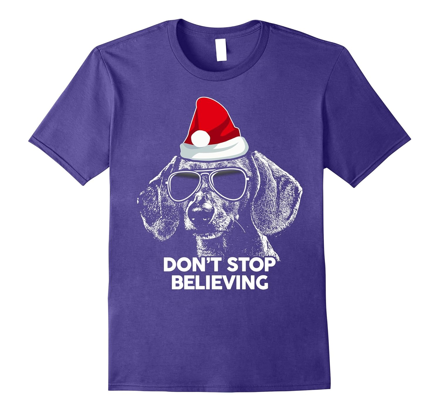 Do Not Stop Believing Dachshund Classic Christmas Shirt-ANZ