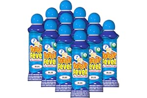 LANCASTER BINGO COMPANY Dabbin' Fever Bingo Daubers One Dozen 3 Ounce Ink Dabbers (Blue)