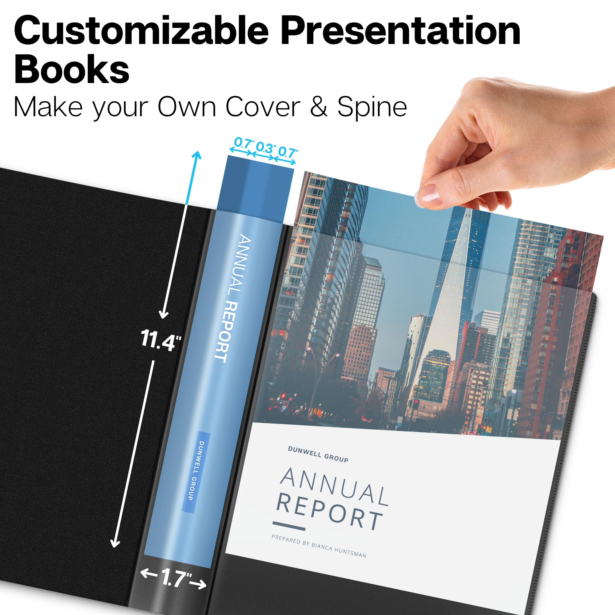 Dunwell Binder met plastic mouwen 24-Pocket - Presentatieboek Dunwell Binder met plastic mouwen 24-Pocket - Presentatieboek