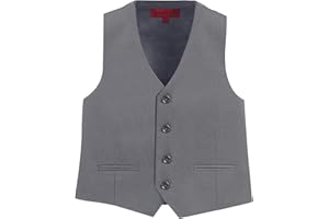Gioberti Boy's 4 Button Formal Suit Vest