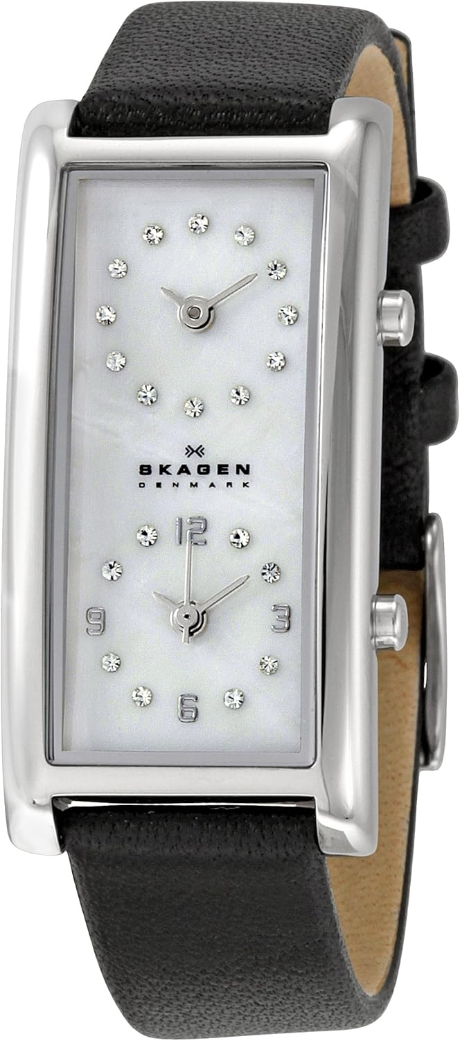 Skagen Women's SK20SSLBW1 Dual Time Dual Time Watch Amazon.ca Watches