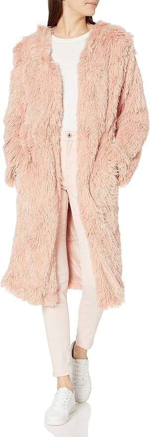 amazon pink fur coat