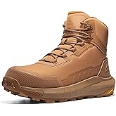 NORTIV 8 Composite Toe Boots for Men ASTM F2413-24 Safety Work Boots Lightweight Anti-Fatigue Non-Slip with Zipper for Warehouse Construction, Terrascope-nano