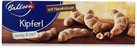 Bahlsen Kipferl mit Haselnüssen, 125 g