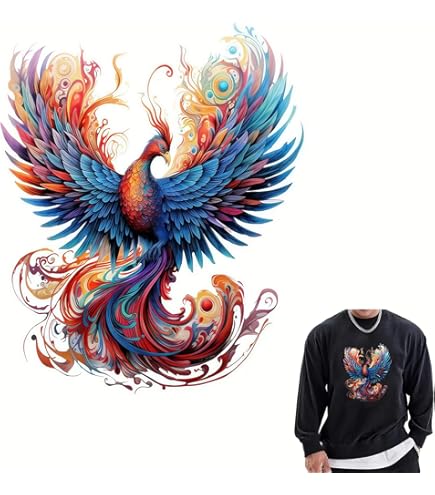 Amazon.com: Phoenix Phenix Birds Scarlet red Gold