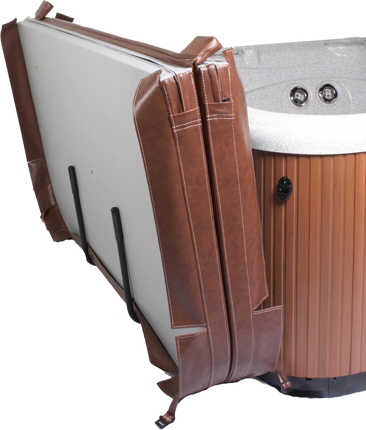 Cover Valet NP509 Spa Cover Lift and Caddy,Black: Garden & Outdoor