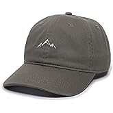 Outdoor Cap Mountain Embroidered Dad Hat Adjustable Soft Cotton Polo Style Unstructured Baseball Cap for Men &amp; Women