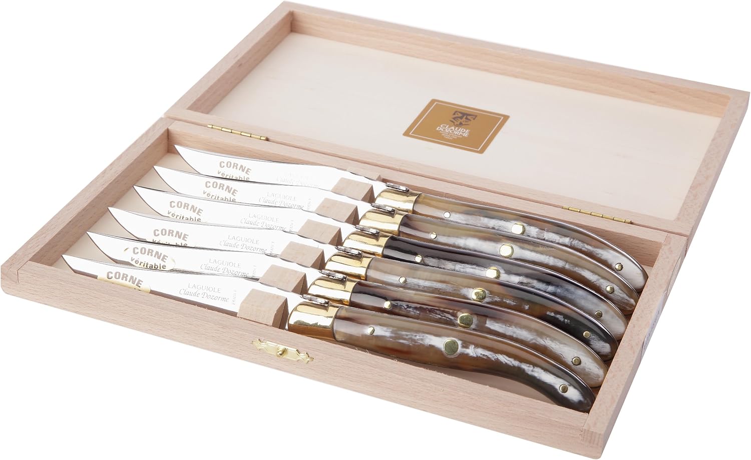 Claude Dozorme Laguiole Stainless Steel Bee Hell Horn