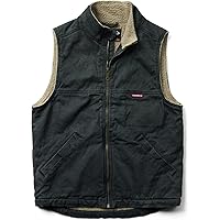 Wolverine JAXON SHERPA COLLAR CANVAS VEST at Amazon Men's Clothing