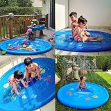 Peradix Sprinklers Pad 170cm Splash Pad Water Play Mat Garden Outdoor view 9