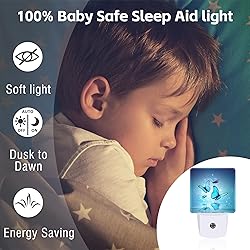 Magic Butterflies on Water Night Light for