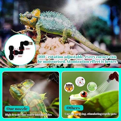 Humidifier For Reptile Tank MECESOR Reptile Humidifiers Misting