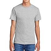 Jnriver Mens Crew Neck Short Sleeve Cotton Tall Tshirts Casual Summer Lightweight T Shirt
