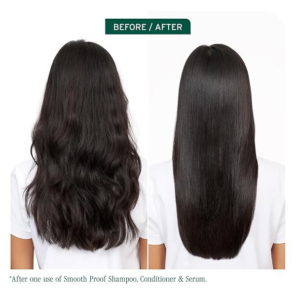 BIOLAGE SMOOTH PROOF CONDITIONER – NOURISHES & SMOOTHS FRIZZY HAIR, DETANGLES, HYDRATES AND ADDS SHINE, INFUSED WITH MICRO-DOSED WITH CAMELLIA OIL & GLYCERIN, VEGAN & PARABEN-FREE, 33.8 FL OZ