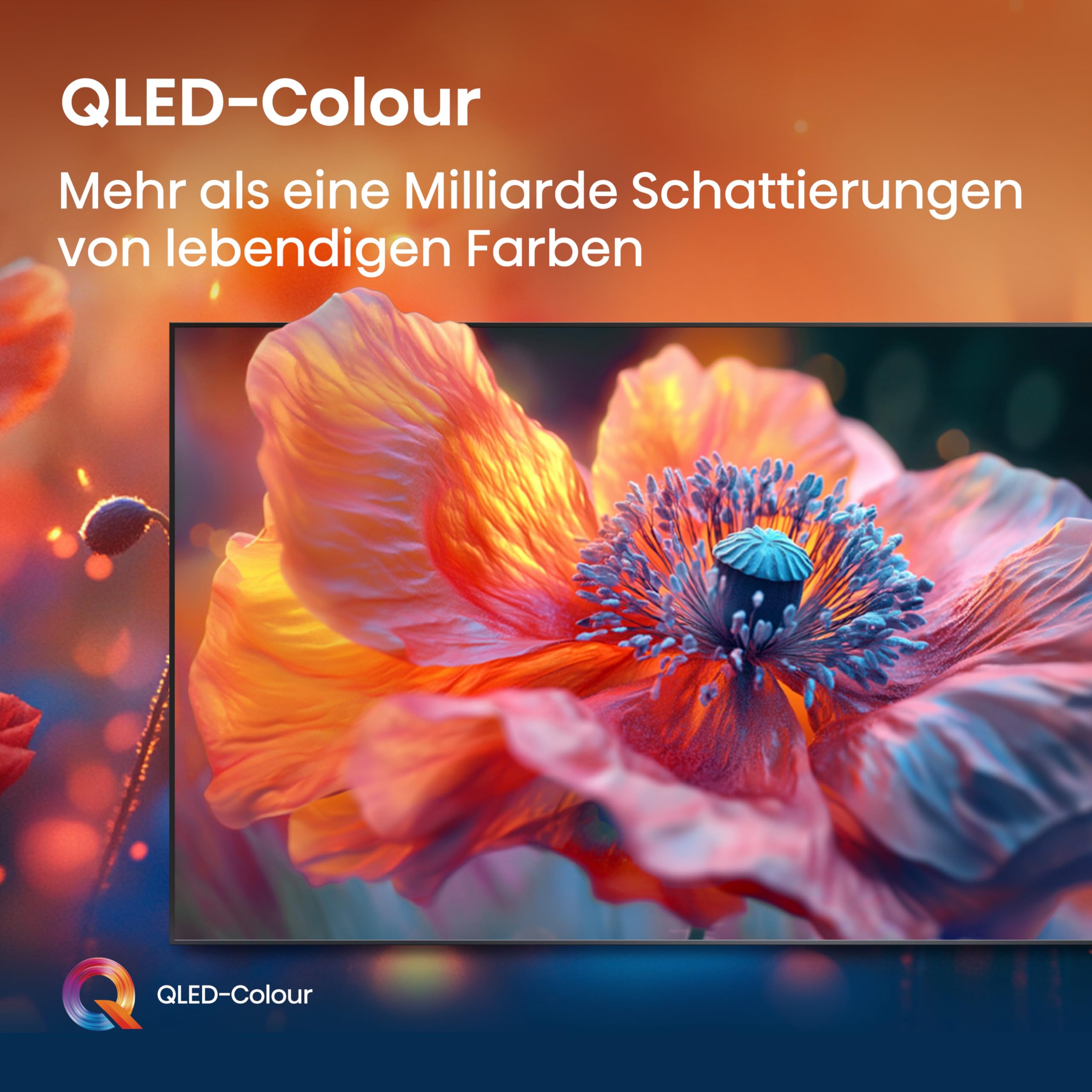Hisense 98E7Q Fernseher, 98 Zoll, 2480 Mm, 4K UHD QLED, Smart TV, 144Hz Game Mode PRO, AI 4K Upscaler, Smoothmotion, Lichtsensor, Colour, Dolby Vision Atmos, Sprachsteuerung, EZPlay 6