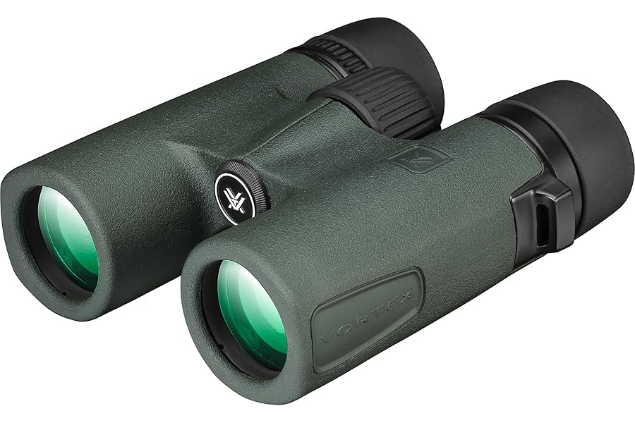 Vortex Bantam HD 6.5x32 Youth Binoculars - HD Optical System, XR Lens Coatings, Rubber Armor, Tripod Adaptable, Waterproof, Fogproof, Shockproof - Unlimited, Unconditional Warranty