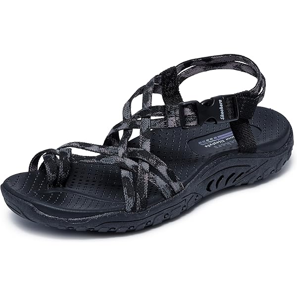 マーリエ⭐︎プラカゴ Amazon.com | Skechers Women's Reggae-IRIE MON Sport Sandal