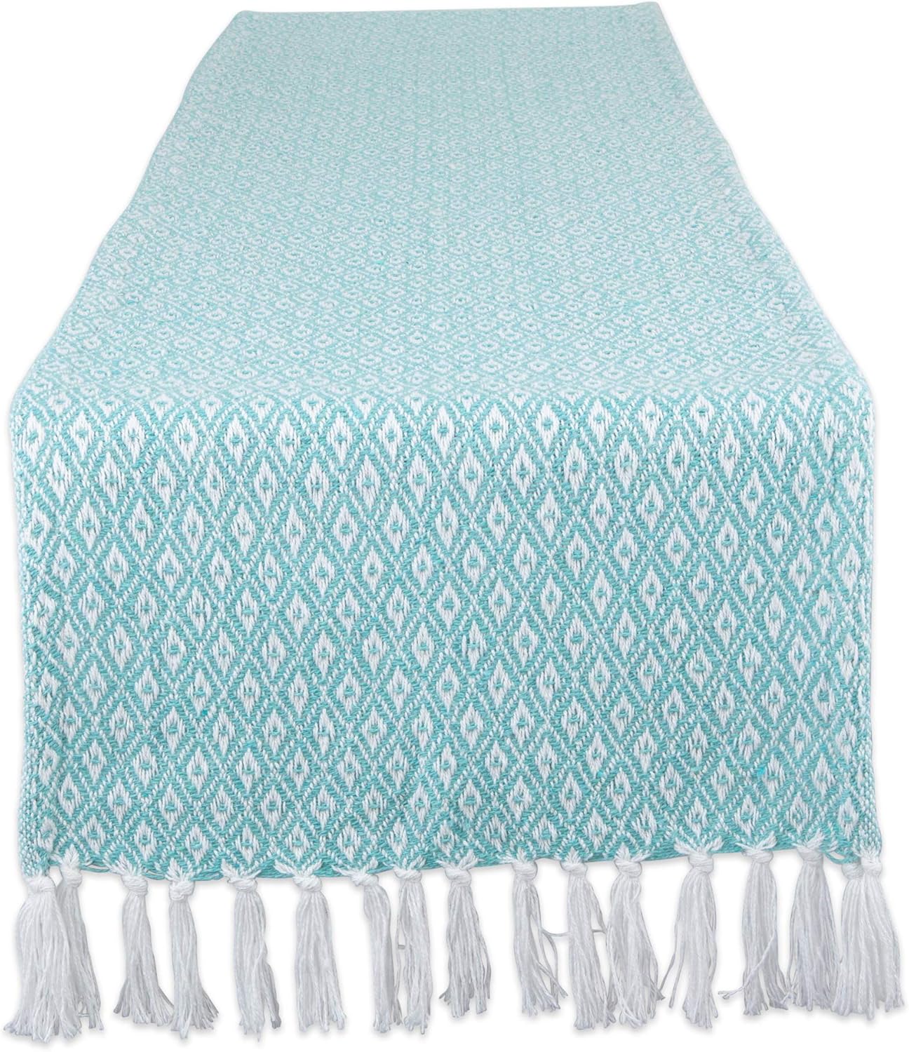 Best Coffee Table Runner Aqua Blue