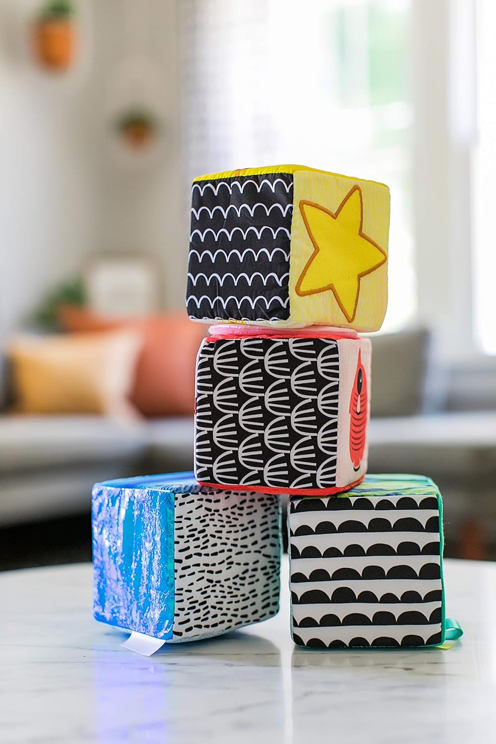 baby einstein explore and discover soft block toys