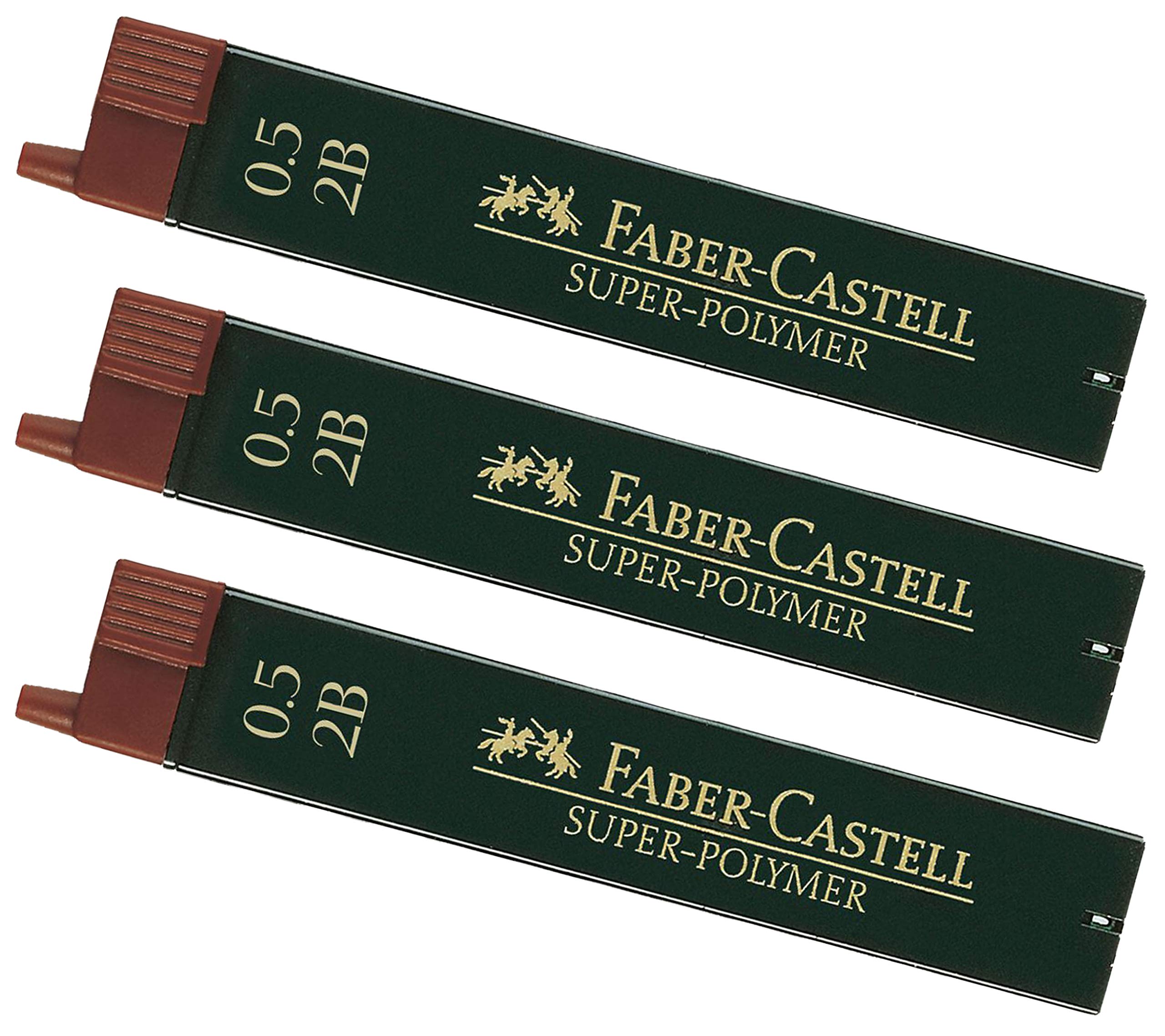 Faber-Castell Fine leads in case (.5 mm 2B (36 leads)