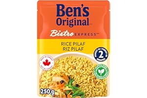 BEN'S ORIGINAL BISTRO EXPRESS Pilaf Rice, Long Grain Rice and Side Dish, 250g Pouch