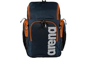 Arena Spiky III Backpack 45 Sports Travel Gym Rucksack Large Training Gear Equipment Swim Bag for Men and Women, 45 Liters