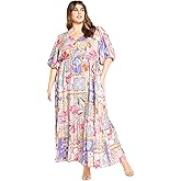 City Chic Women's Plus Size Maxi Dress - Flirtini