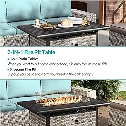 Muphyers 13-Piece Outdoor Patio Furniture Set with