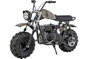 M MASSIMO MOTOR Massimo Motor MB200S Four Stroke Single Cylinder Displacement 196CC, 1 Gal 19X7.00-8 in Weight Capacity 220 LBS 25 MPH, GAS Minibike, Mini motorcycle