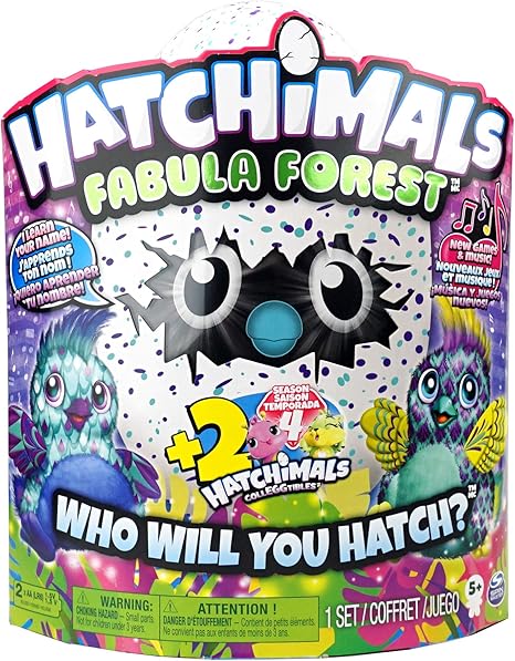 hatchimals fabula forest with 2 colleggtibles