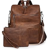 HGWSSY Fashion Backpack Purse for Women Leather medium Anti-theft Multipurpose PU Ladies Shoulder Travel bag Satchel Handbags