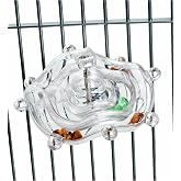 Featherland Paradise - Tilt A Wheel Cage Mount Bird Toy and Treat Dispenser - Creative Foraging Systems